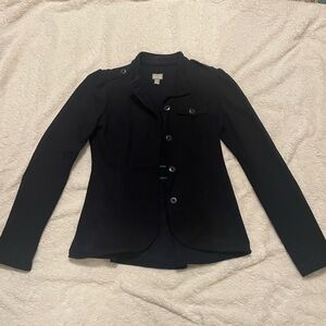 Converse Women's Navy Blue Button-Up Blazer/Jacket